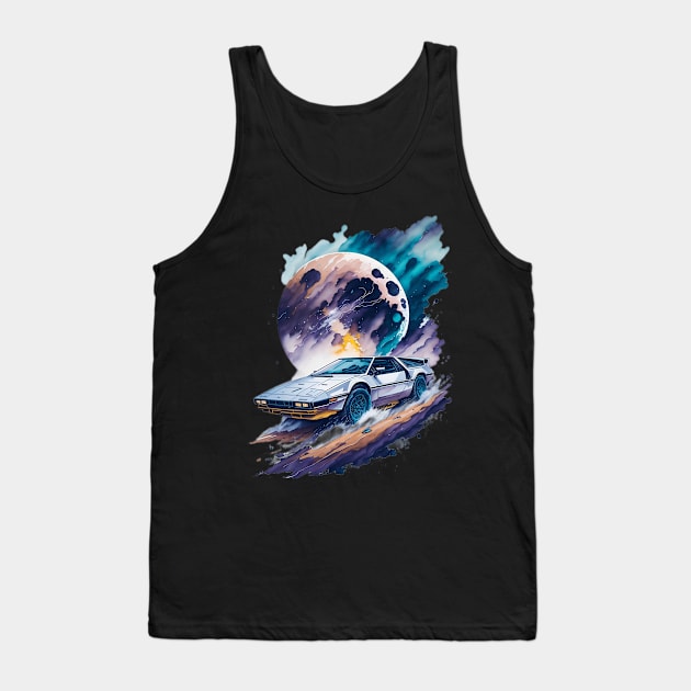 Summer Art DMC DeLorean Tank Top by Shop Goods